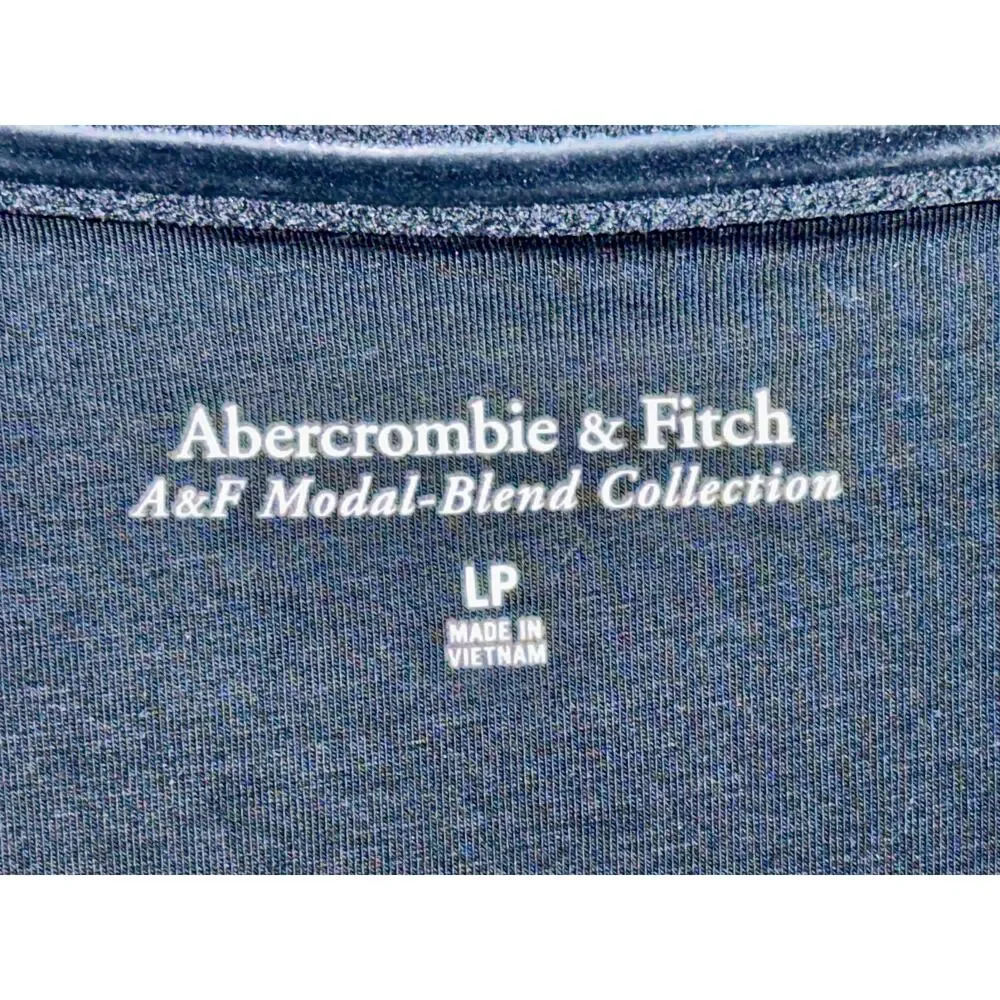 NWT Abercrombie & Fitch Black Draped Cowl Neck Strapless Maxi Dress Women Size L